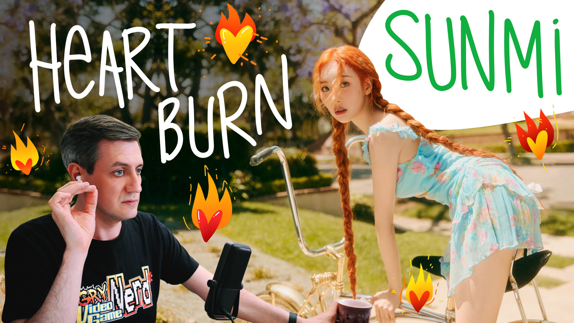 Честная реакция на Sunmi — Heart Burn
