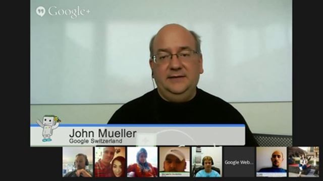 English Google Webmaster Central office-hours hangout смотреть онлайн
