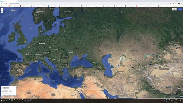 Просмотр полета на карте в реальном времени