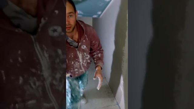 МАСТЕР КЛАСС ШПАТЛЕВКА  СТЕН ПОД ПОКРАСКУ