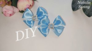 Бантики-заколки "малютки" / DIY