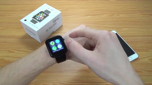 Обзор умные часы Apple Watch китайские смотреть онлайн
