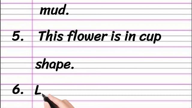 Lotus Flower Essay in English 10 Lines || Lotus Flower || Short Essay on Lotus Flower смотреть онлайн