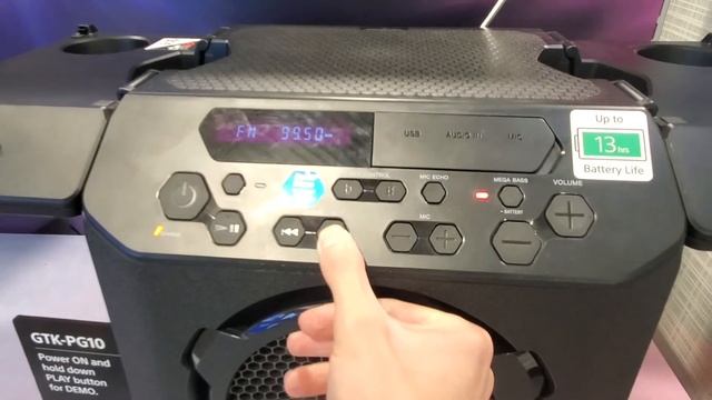 Sony GTK-XB72 Audio System смотреть онлайн