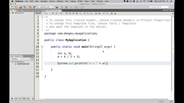 The Java operators tutorial video (Part 1) - 014 смотреть онлайн