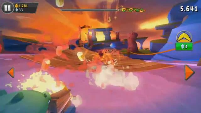 ANGRY BIRDS GO-2 GAMEPLAY-SE ESTA PONIENDO DIFICIL смотреть онлайн