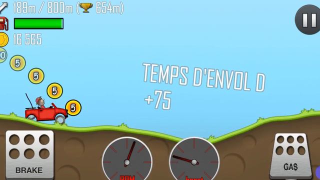 Best friends "Dad & son" playing crazy game Hill Climb racing -OLD VERSION- смотреть онлайн