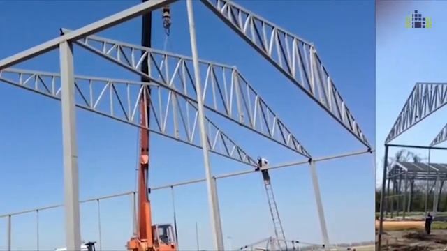 Монтаж металлоконструкций смотреть онлайн