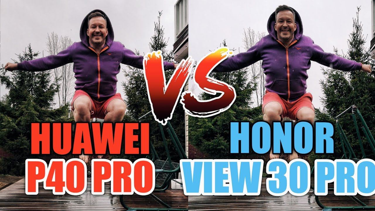 HUAWEI P40 PRO Vs HONOR VIEW 30 PRO ТЕСТ КАМЕР
