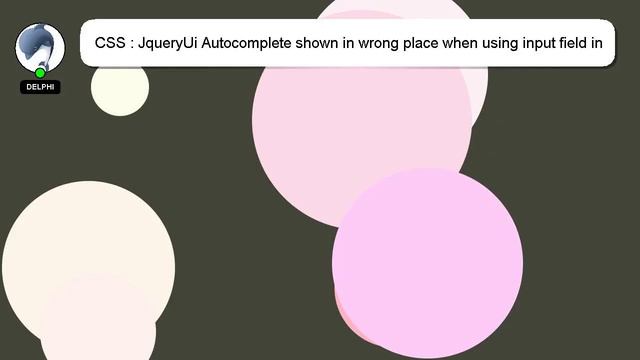 CSS : JqueryUi Autocomplete shown in wrong place when using input field in div with position:fixed смотреть онлайн