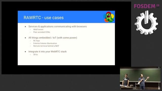Beyond the webrtc.org monoculture Alternative WebRTC implementations in C and Python смотреть онлайн