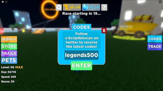 ALL NEW ROBLOX CODES FOR ⚡LEGENDS OF SPEED⚡ (APRIL 2021) смотреть онлайн