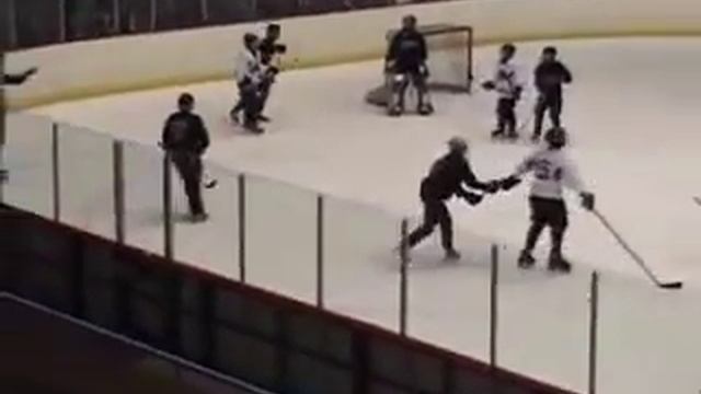 Malcolm McCants Detroit Dragons Hockey (DHA) Championship game HAT TRICK смотреть онлайн
