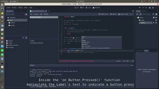 Godot - Basic Scripting a Button смотреть онлайн