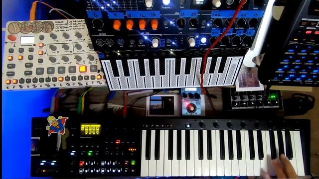 Sleepy atmospheric ambient with Digitone Keys + Model:Samples смотреть онлайн