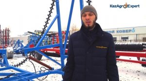 ОБЗОР НА БОРОНУ ЦЕПНУЮ ДВУРЕЧЕНСКОГО БЦД-12