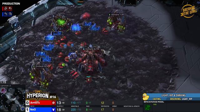 NeO vs ArriS - TvR | Copa Hyperion #16 | Biweekly LatAm StarCraft 2 Tournament смотреть онлайн