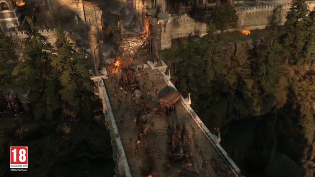 La Tierra Media Sombras de Guerra - Trailer Descubre el mundo abierto смотреть онлайн