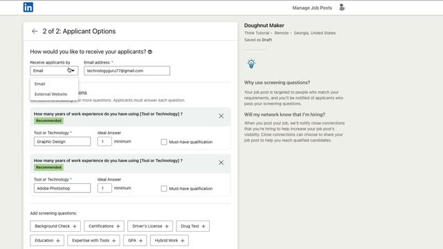 How To Post A Job On LinkedIn смотреть онлайн