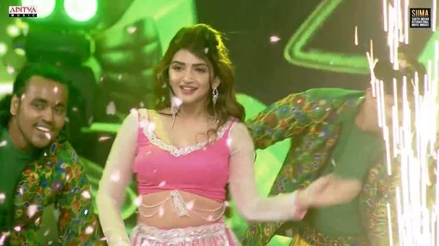 Sreeleela Superb Dance Performance For Saami Saami Song @SIIMA 2022 | Pushpa | Aditya Music смотреть онлайн