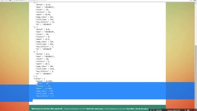 [PHP] Пишем свой движок с полного нуля. Часть 23 (Админ панель #2). Работа с API Яндекс.Метрики смотреть онлайн