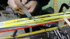 ОН САМЫЙ!!! Ремонт лыжи Fischer (перелом под болтами крепления)