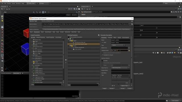 Houdini 18 - Python Projects - Working with Multiparms смотреть онлайн