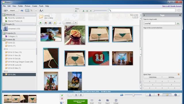 Tagging Photos in Picasa смотреть онлайн