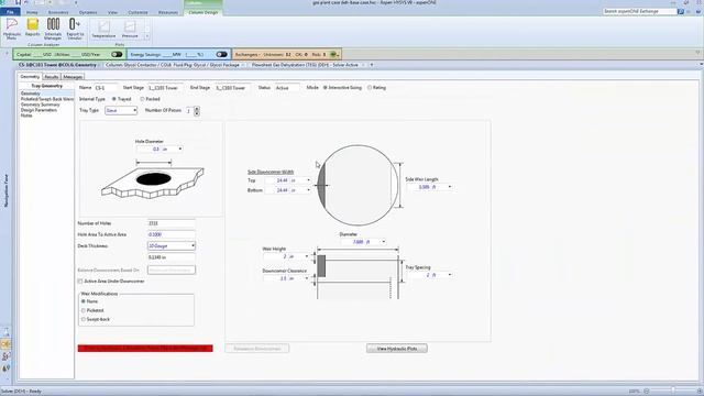 Column Analysis Capability in Aspen HYSYS & Aspen Plus смотреть онлайн