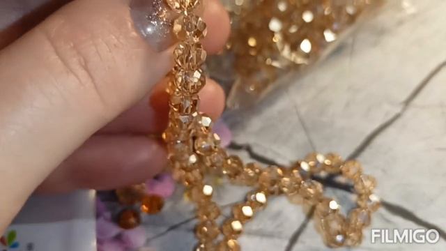 Посылки с Алиэкспресс, бусины.Покупка бисера. смотреть онлайн