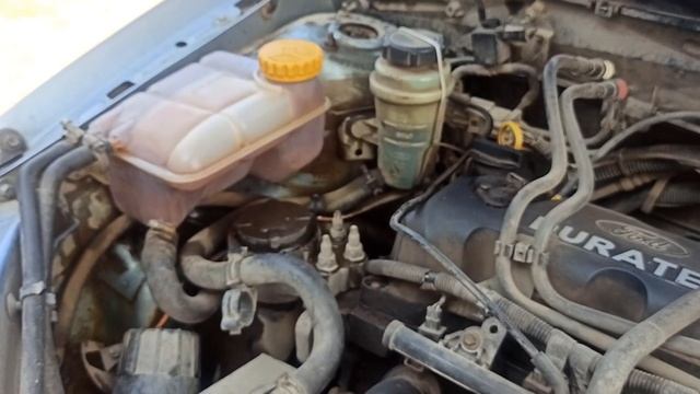 Течь антифриза, термостат, греется двигатель, ford focus 1 1.6 Duratec Rocam, немного паники ) смотреть онлайн