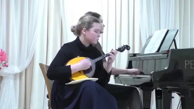 Р.н.п. «Как на горе калина» обр. Е. Г. Авксентьева. Исп. Анастасия Калугина (преп. И. А. Степанова) смотреть онлайн