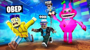 МИСС ХЭППИ ОХОТИТСЯ НА НАС! ПОБЕГ ИЗ СТРАШНОГО МАГАЗИНА ИГРУШЕК В ROBLOX