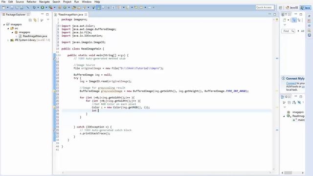 Java: Read Image Pixel By Pixel And Convert To Grayscale Color Using Simple Grayscaling method смотреть онлайн