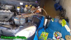 Промывка чистка радиатора печки без снятия на Daewoo Sens