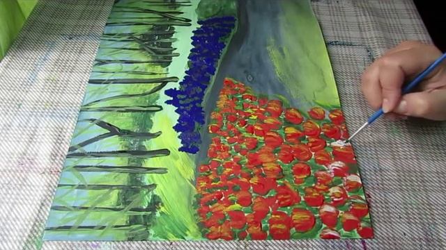 Правополушарное рисование_"Весна в Голландии"_Рисуем весну смотреть онлайн