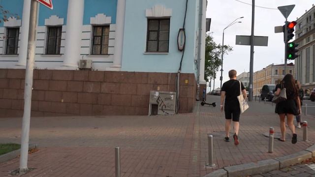 Kyiv walking from Golden Gate to Tsum | Kyiv street walk смотреть онлайн
