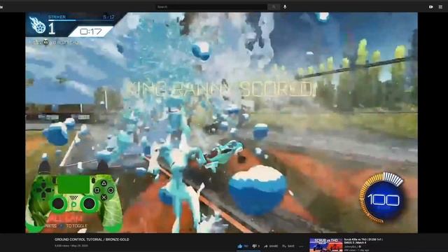 Ground Control Tutorial - Plat to Champ | Rocket League 2021 смотреть онлайн