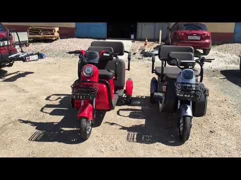 Новинки сезона - электро-трициклы Rutrike - Топик и Экипаж! смотреть онлайн