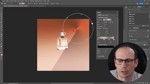 Le nouvel outil dégradé dans Photoshop Béta смотреть онлайн