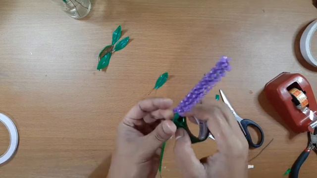 How To Make Lavender Flower From Straws/Membuat Bunga Lavender dari Sedotan #Creative DIY Partiswan смотреть онлайн