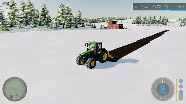 Start with $0 on EMPTY No Man's Land | FS22 TimeLapse ep.7 смотреть онлайн