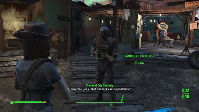 Fallout 4 - Diamond City Security: Robot Butler смотреть онлайн