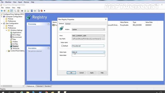 Configure Proxy Settings using Group Policy Preferences | Windows Server 2019 смотреть онлайн