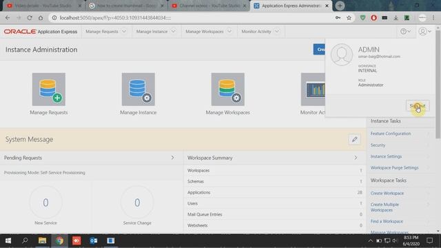 Oracle Apex Installation смотреть онлайн