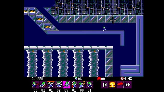 Lemmings 2: The Tribes {Space Tribe} [Sega Master System Longplay] (1994) Spidersoft смотреть онлайн