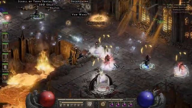 Diablo II Resurrected |PC| Leveling up Hammerdin Gameplay Part 34 смотреть онлайн