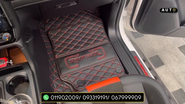 FORD Ranger RAPTOR 2023 (black+red+red) смотреть онлайн