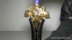 WARCRAFT KING LLANE SWORD UNBOXING / FULL SIZE FULL METAL