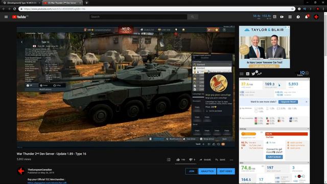 War Thunder - Update 1.89 Devblog - Type 16 смотреть онлайн